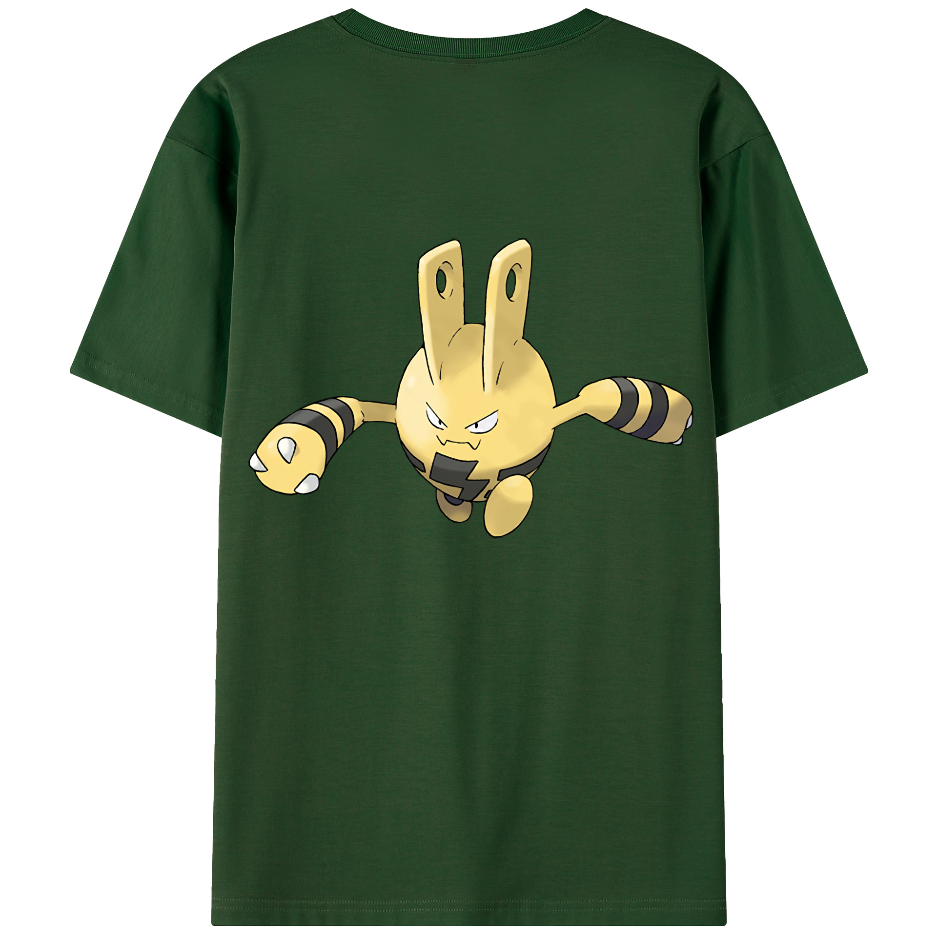 （画像用） ポケットモンスター Pokémon 綿100％半袖Tシャツ（背面プリント）